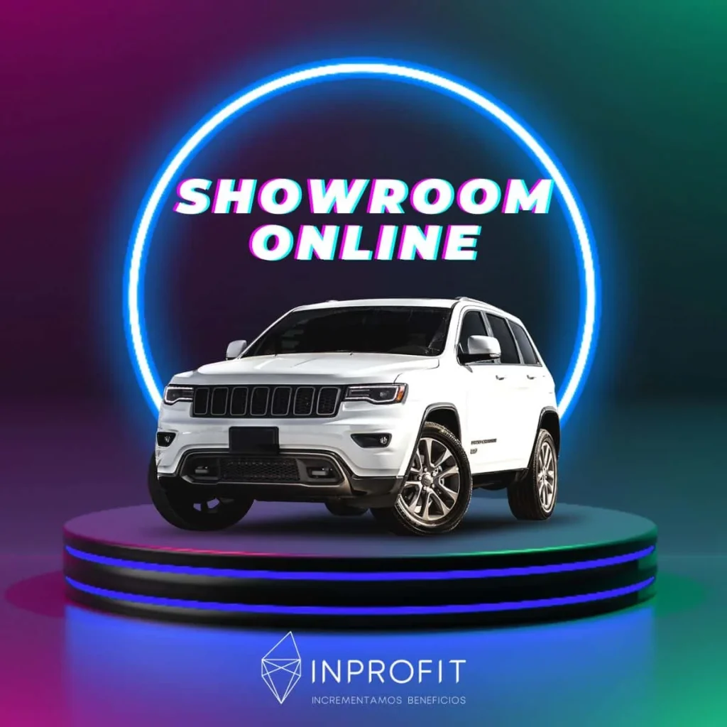 Sala de exposição online