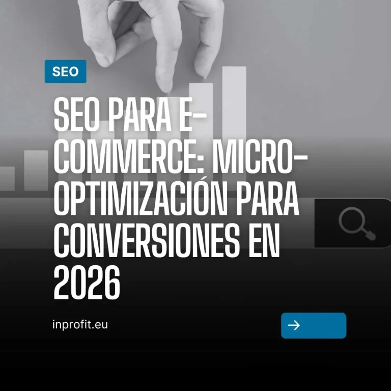 Optimización de posicionamiento ecommerce en 2026