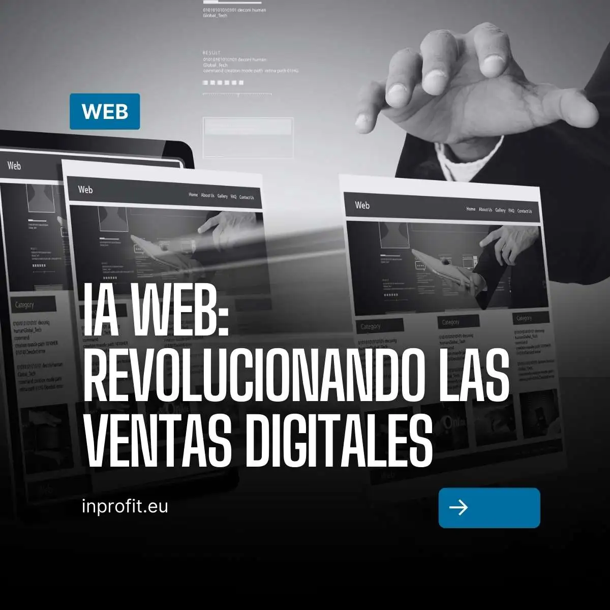 IA Web: Revolutionizing digital sales and standalone pages.