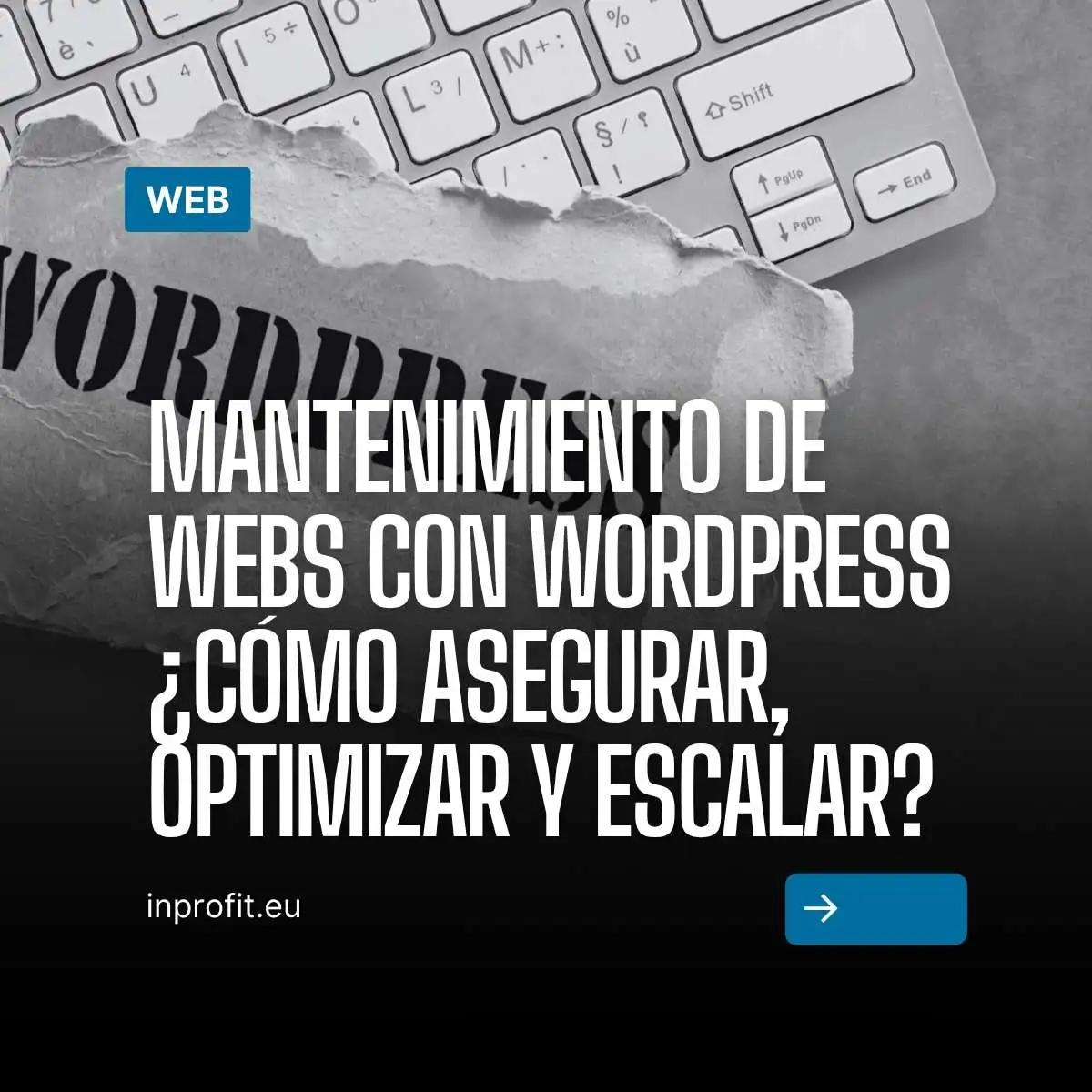 Manutenção de sítios Web com WordPress Como proteger, otimizar e dimensionar?