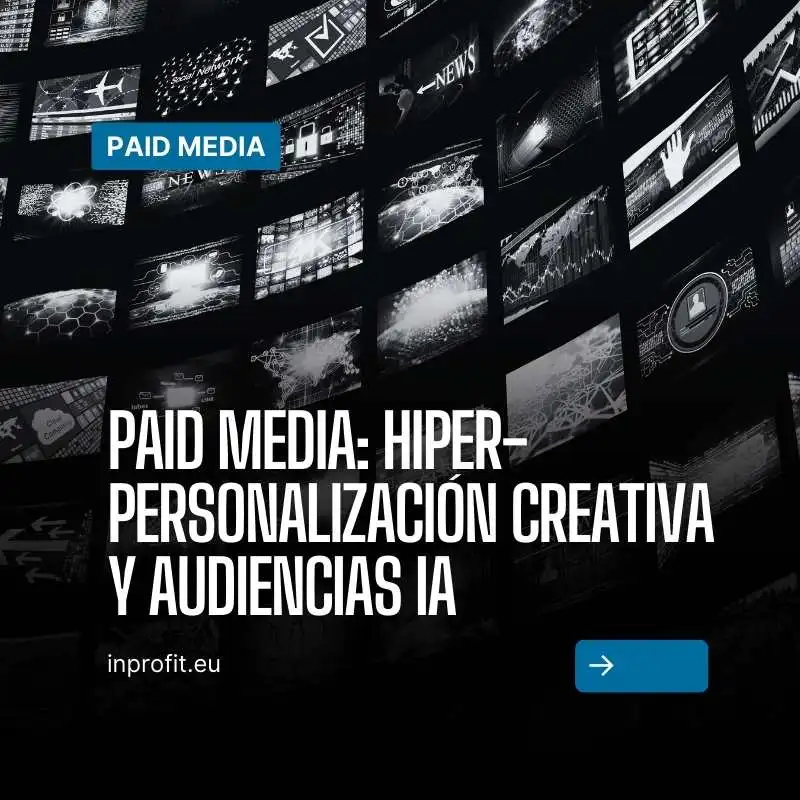 Paid Media: Hiper-personalización creativa y audiencias IA