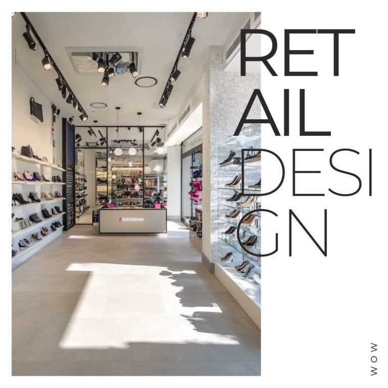Interior design applied to retail