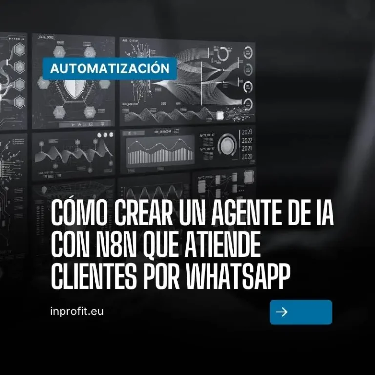 Arquitectura de agente IA con n8n para WhatsApp Business