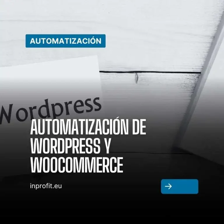 Automatizaciones de webs y ecommerce