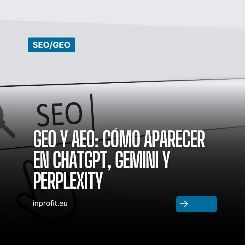 GEO y AEO: Cómo aparecer en ChatGPT, Gemini y Perplexity